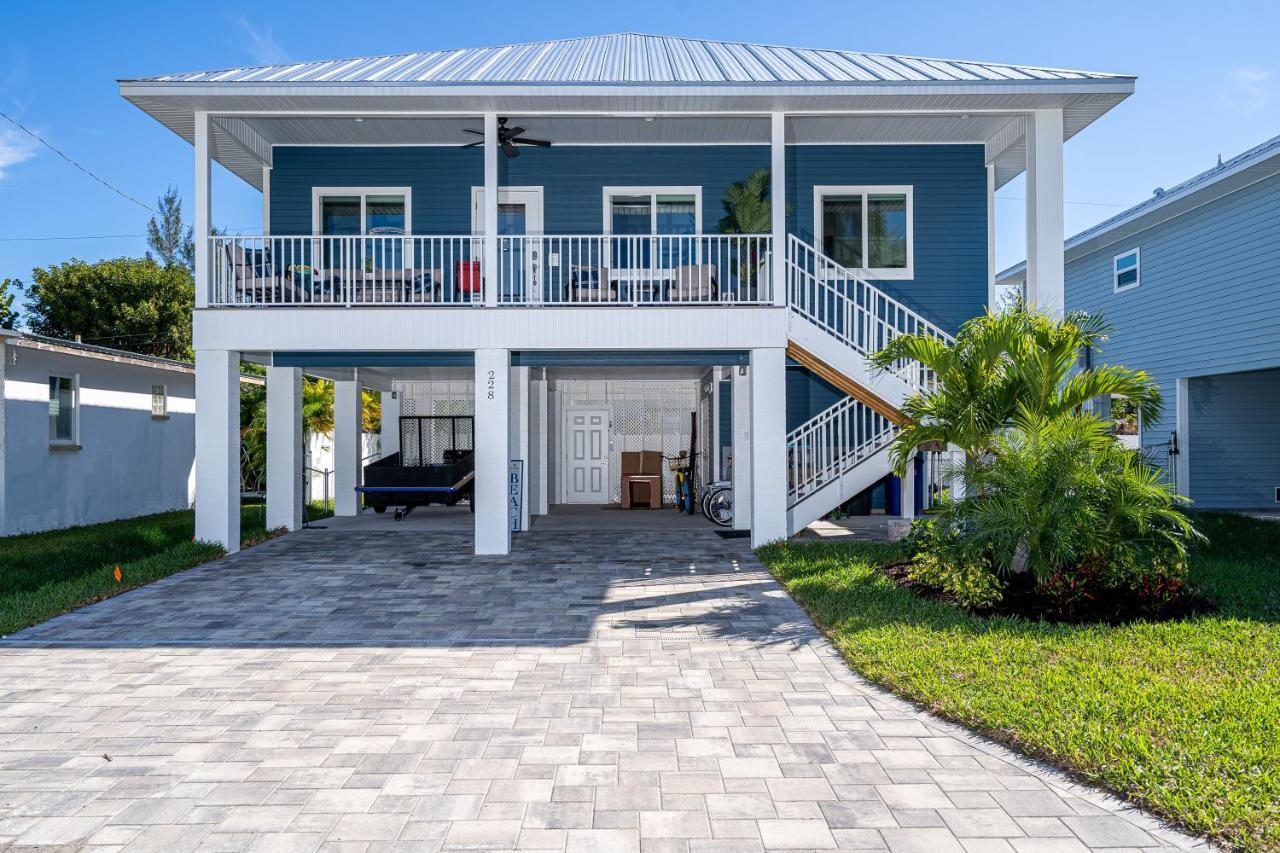 Beautiful New Build Private Pool Home On The North End Of Fort Myers Beach! Home Buitenkant foto